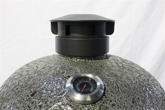 Zwarte 54.6cm Rooster van het de BARBECUEGietijzer van de 21,5 Duim de Ceramische Houtskool