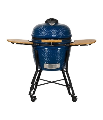 Top-notch 24 inch keramische barbecue Kamado grill met kookvlak gietijzer