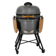 Houtskool 24 inch Kamado Grill voor professionele koken 150 lbs handleiding